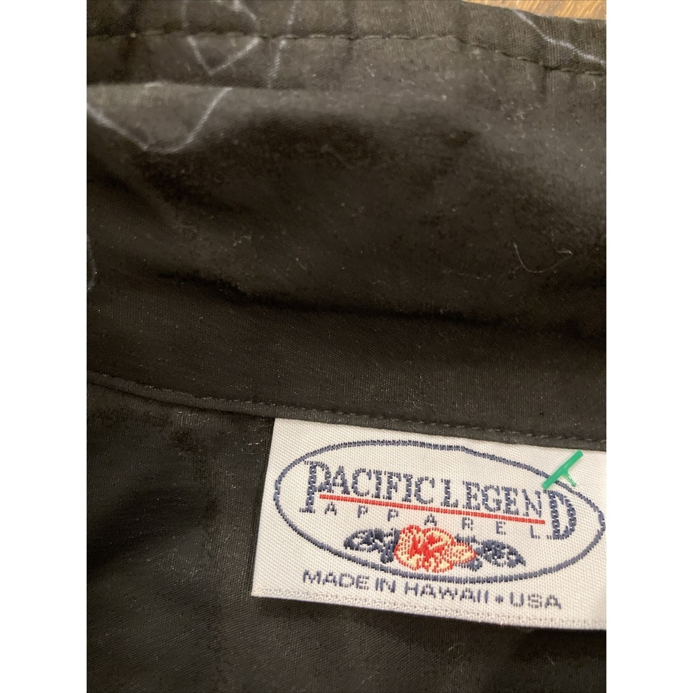 Pacific Legend Hawaii Casino Poker Shirt Black Playing Size XL Card Game Attire! - Picture 2 of 8